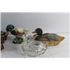 Image 9 : Looney Bin, Duck Decorations and Glass Duck Candy Dish