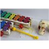 Image 7 : (2) Fisher Price Xylophones and Vintage Dog Toy