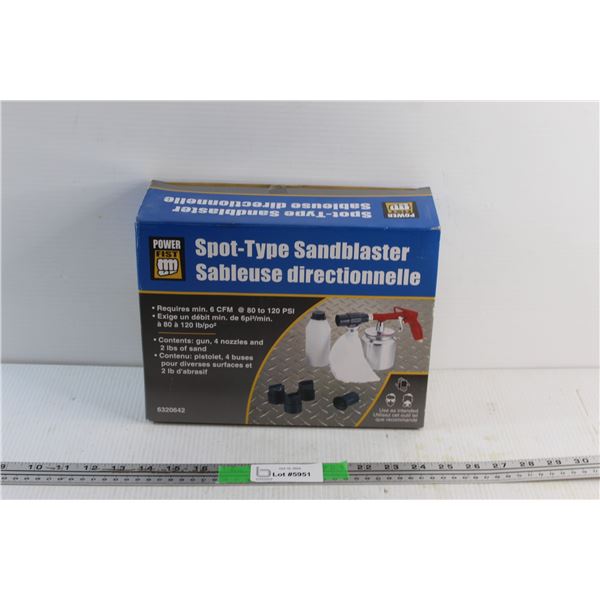 Power Fist Spot - Type Sandblaster - As Is