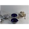 Image 10 : Cobalt Blue Cream & Sugar Set and Coffee Container