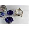 Image 3 : Cobalt Blue Cream & Sugar Set and Coffee Container