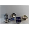 Image 9 : Cobalt Blue Cream & Sugar Set and Coffee Container