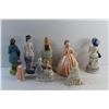 Image 10 : Porcelain Figurines and Avon Betsy Ross Bottle
