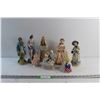 Image 1 : Porcelain Figurines and Avon Betsy Ross Bottle