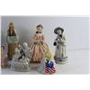 Image 3 : Porcelain Figurines and Avon Betsy Ross Bottle