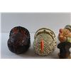 Image 3 : Ceramic Turkey Salt & Pepper Shakers, Bowls, Candle Holder and Turkey Candles