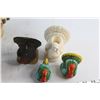 Image 9 : Ceramic Turkey Salt & Pepper Shakers, Bowls, Candle Holder and Turkey Candles