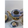 Image 8 : Japanese Tea Set - Creamer, Saucers, Cups and Pot