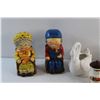 Image 2 : Salt & Pepper Shakers, Swan Planter, Piggy Banks and Assorted Decorations