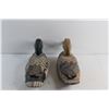 Image 5 : (2) Wooden Duck Decorations