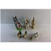 Image 8 : (7) Ceramic Roster and Duck Decorations