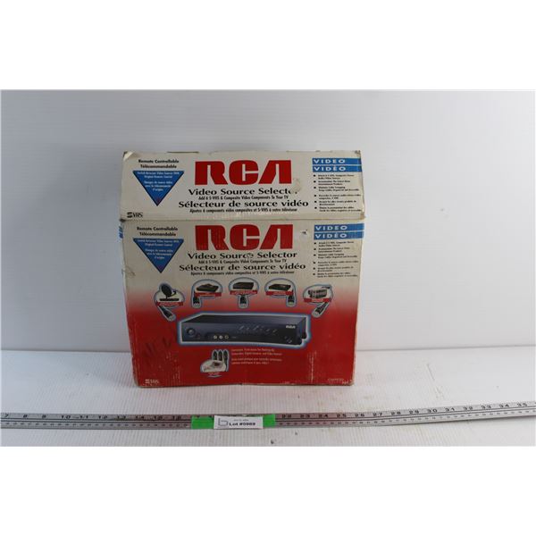 RCA Video Source Selector - As Is
