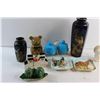 Image 8 : Vases, Salt & Pepper Shakers, Wall Decorations, Candle Holder, Honey Bear and Assorted Items