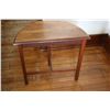 Image 4 : Antique Half Moon Table (24"x24"x12")