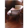 Image 6 : Vintage Wicker Woven Arm Chair