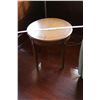 Image 1 : Vintage Round End Table (24" Dia., 21" High)