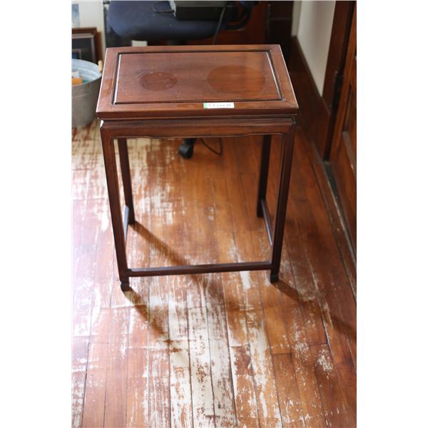 Vintage Rosewood End Table (14"x20"x26" high)