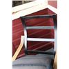 Image 2 : Ikea Leather Chair w/Foot Stool