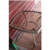 Image 2 : Patio Table w/Glass Top(24"x24"x17")