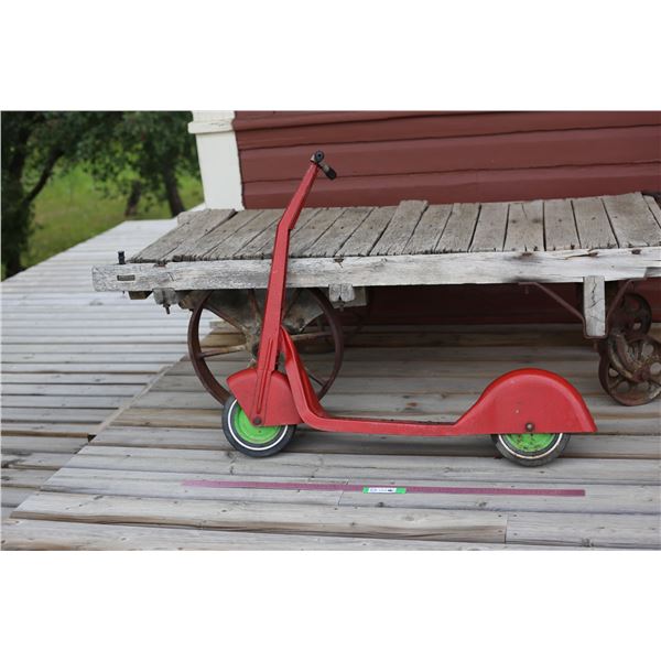 Antique Children's Scooter(Cart in background NOT Included)