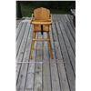Image 1 : Antique Children's High Chair