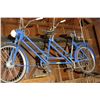 Image 7 : Antique Markenrad Tandem Bicycle w/ Three Seats & Headlight