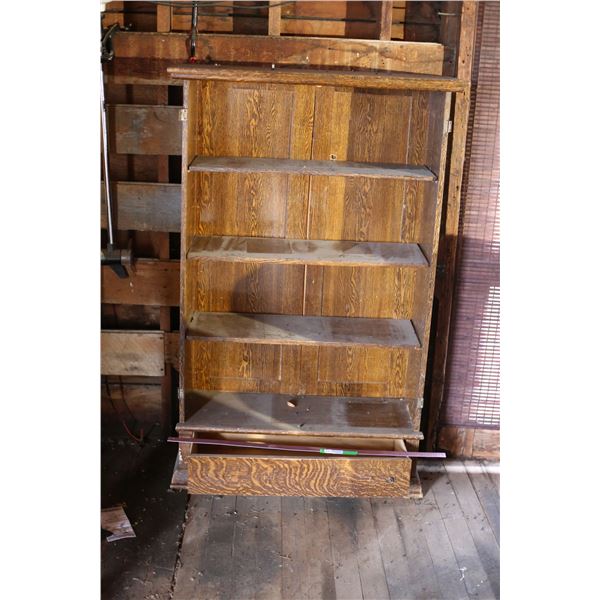 Antique Book Shelf (39"x15"x60")