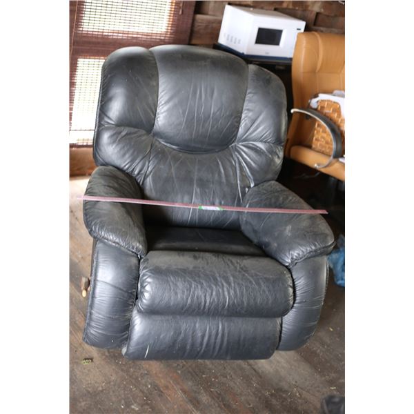 La-Z-Boy Leather Rocker Reclining Chair