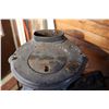 Image 5 : Antique McClary London Caboose Cast Iron Stove (27" Dia. Base, 32" Tall)