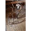 Image 2 : Antique Rocking Chair w/Wicker Back