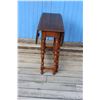 Image 3 : Antique Drop Leaf Table (39"x30"x29")