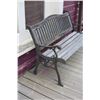 Image 2 : Green House Cast Iron & Wood Bench