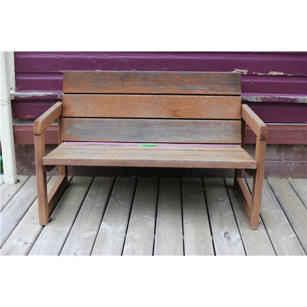 Wooden Bench (44.5" Wide)