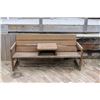 Image 1 : Wooden Bench (63" Wide)