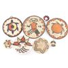 Lot of 8 Hopi Baskets