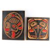 Two Northwest Coast  Wood Art
