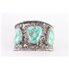 Image 1 : Large Navajo Turquoise Cuff