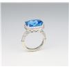 Image 1 : Brilliant Designer Style Swiss Blue Topaz