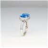 Image 2 : Brilliant Designer Style Swiss Blue Topaz