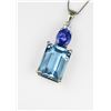 Image 5 : Brilliant Aquamarine, Tanzanite and Diamond