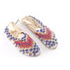 Image 2 : Pair Plains Indian Beaded Moccasins