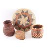Image 2 : Lot of 4 Indian Baskets
