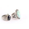 Image 2 : Lot of 2 Native American Rings