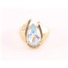 Image 1 : Pear Shaped Topaz Ring