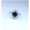 Image 4 : Beautiful Natural Blue Sapphire and Diamond
