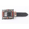 Image 1 : Coral Accent Belt Buckle