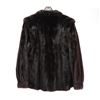 Image 3 : Ladies Chocolate Brown Fur Coat