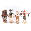 Image 1 : Lot of 4 Navajo Kachinas
