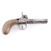 Image 2 : Liege/Belgian SxS  Percussion Pistol .44 Cal. NVSN