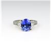 Image 4 : Vibrant ‘KALLATI’ Tanzanite and Diamond Ring